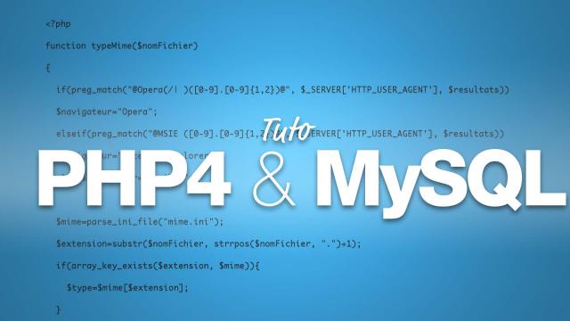 Apprendre PHP 4 & MySQL