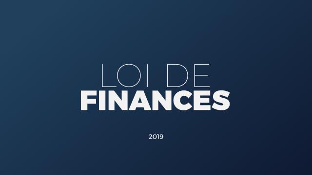 Loi de finances 2019