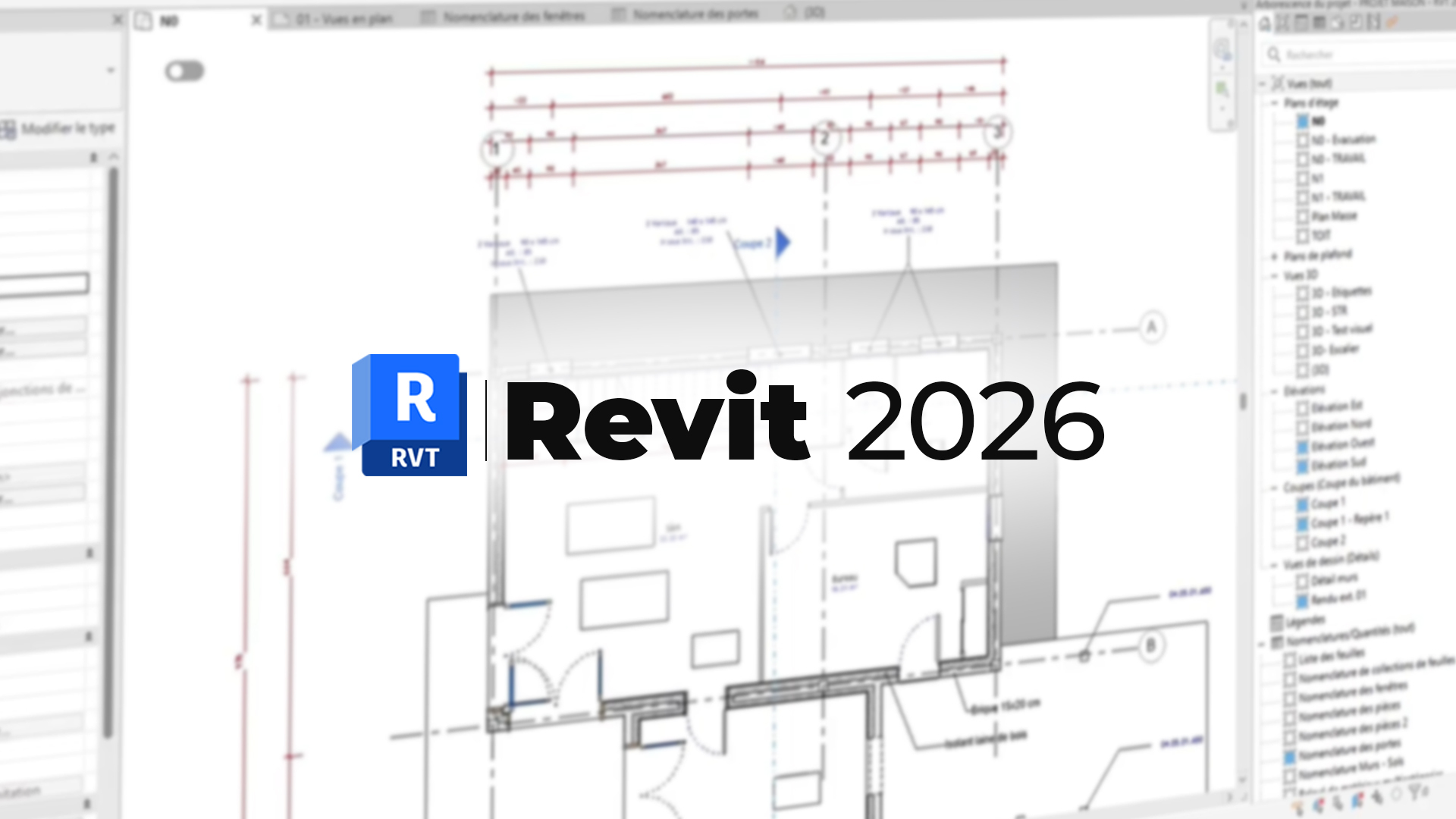 Créez, structurez et valorisez vos maquettes numériques avec Revit 2026