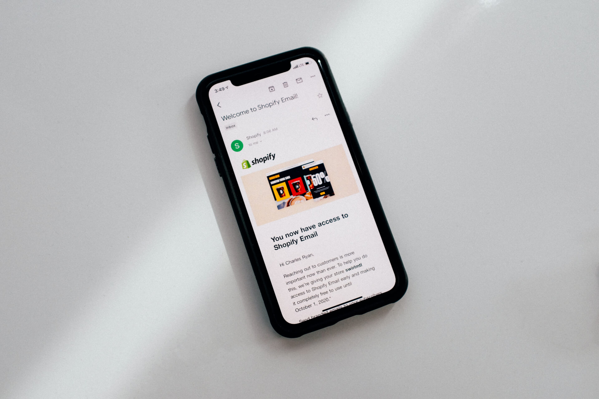 Shopify - Crédits : Charles de Luvio - Unsplash