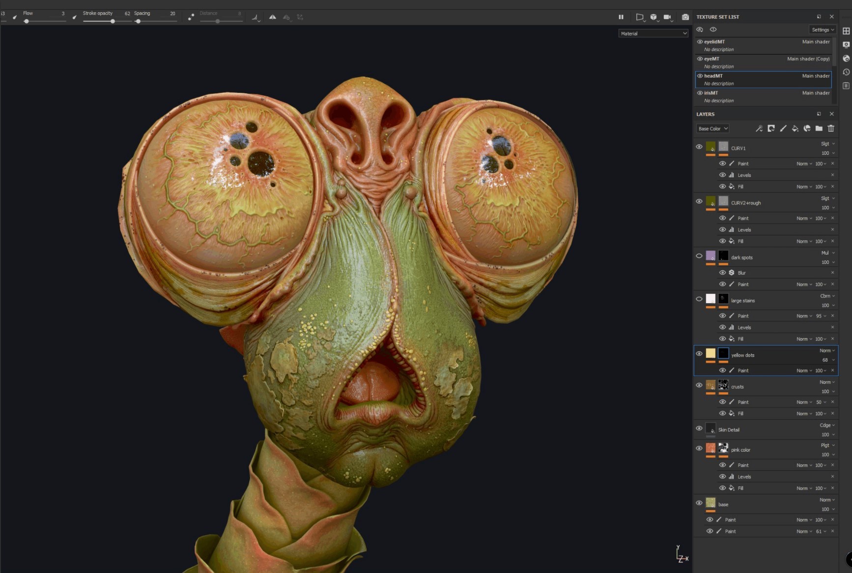Substance Painter texturing 3D