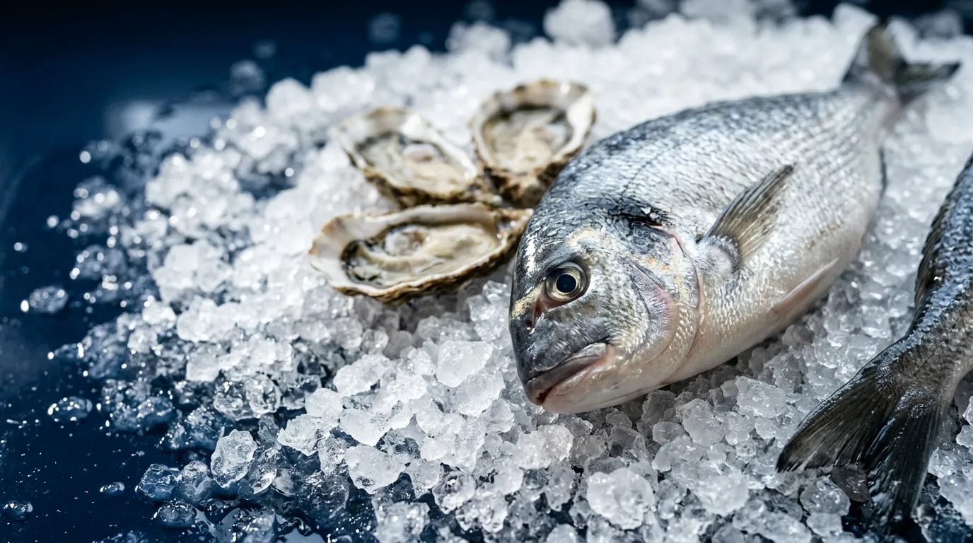 Saisonnalité et fraîcheur des poissons, coquillages et huîtres 