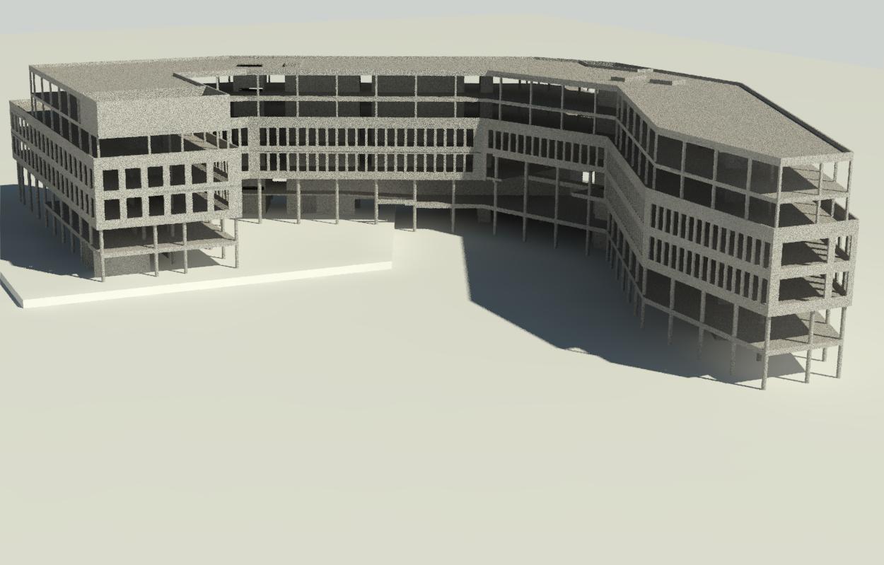 Maquette béton Revit
