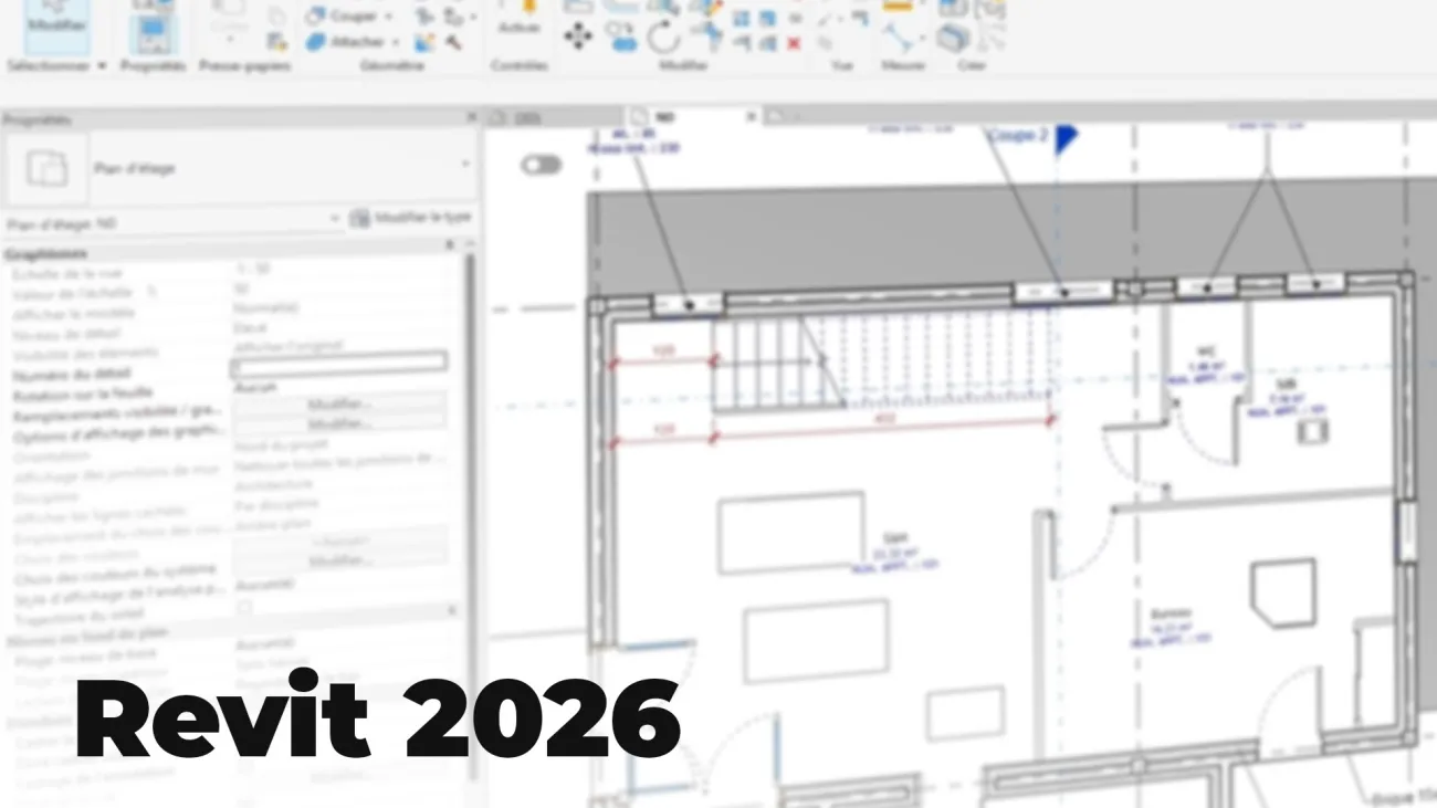 Revit 2026 - Éléments 2D et gestion de projet | Elephorm