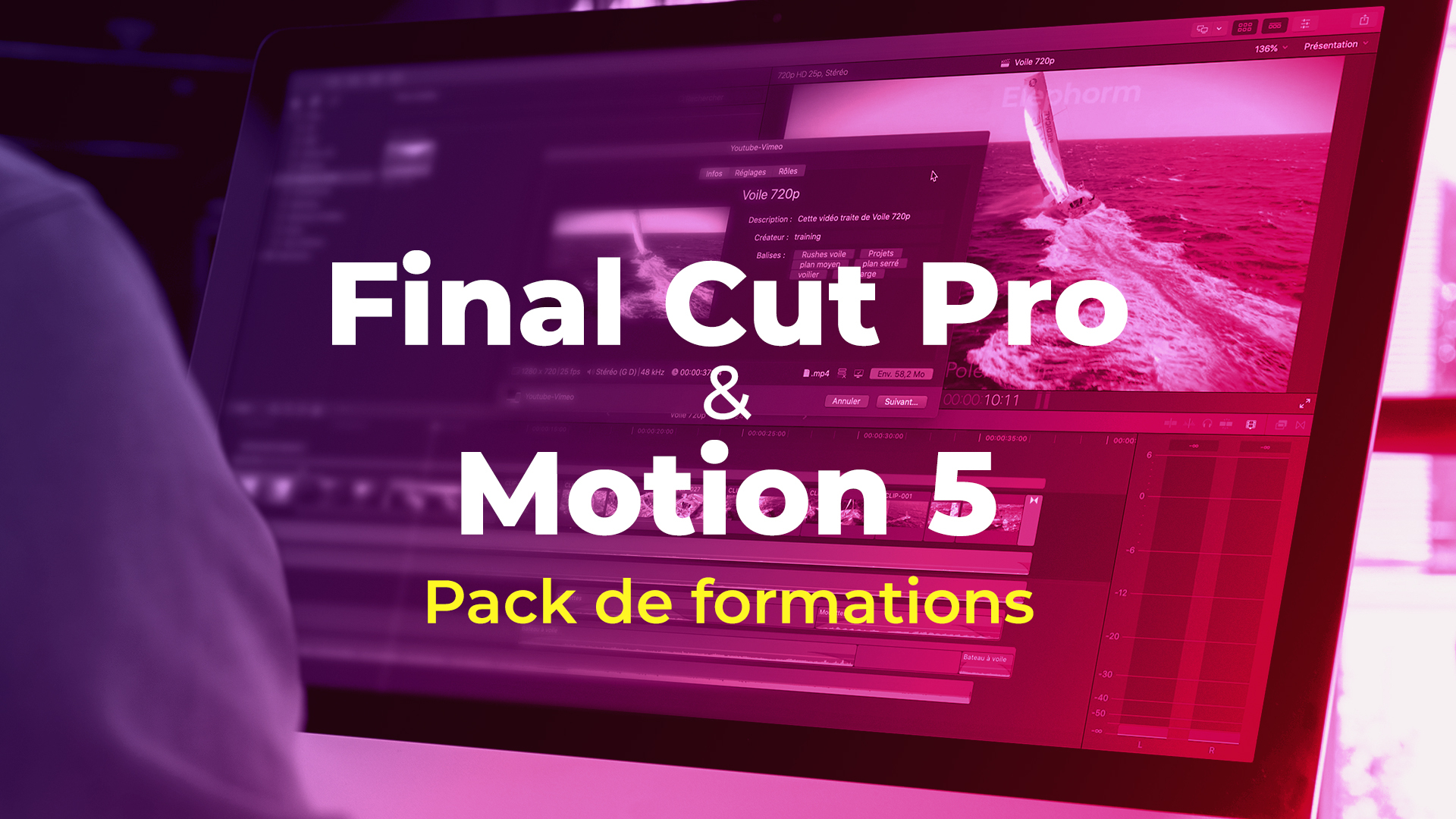 Vignette du parcours Pack Final Cut Pro & Motion 5