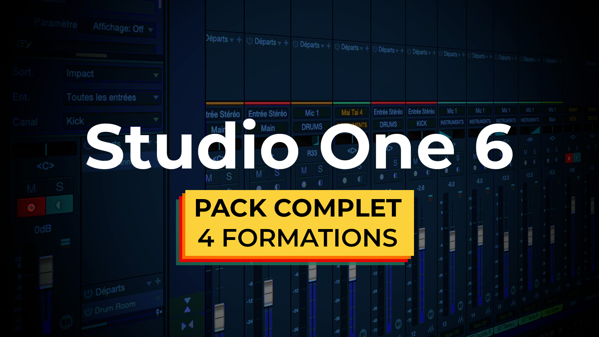 Vignette du parcours Pack de formation Studio One 6 Professional