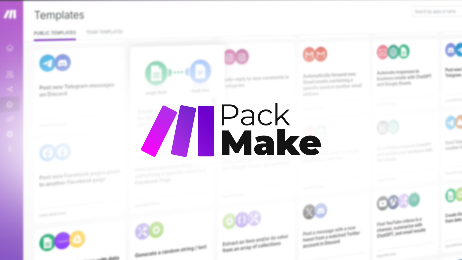 Vignette du parcours Pack Maîtriser Make : Automatisations et Agents IA