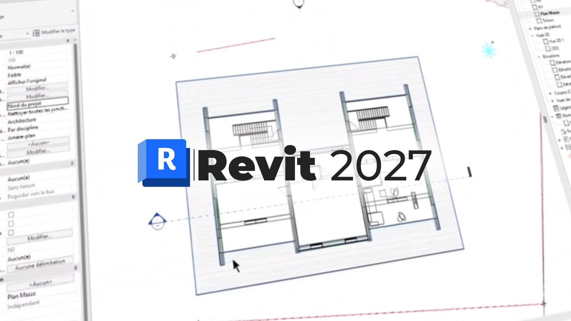 Vignette du parcours Maîtriser Revit 2027 - De la modélisation BIM aux rendus photoréalistes