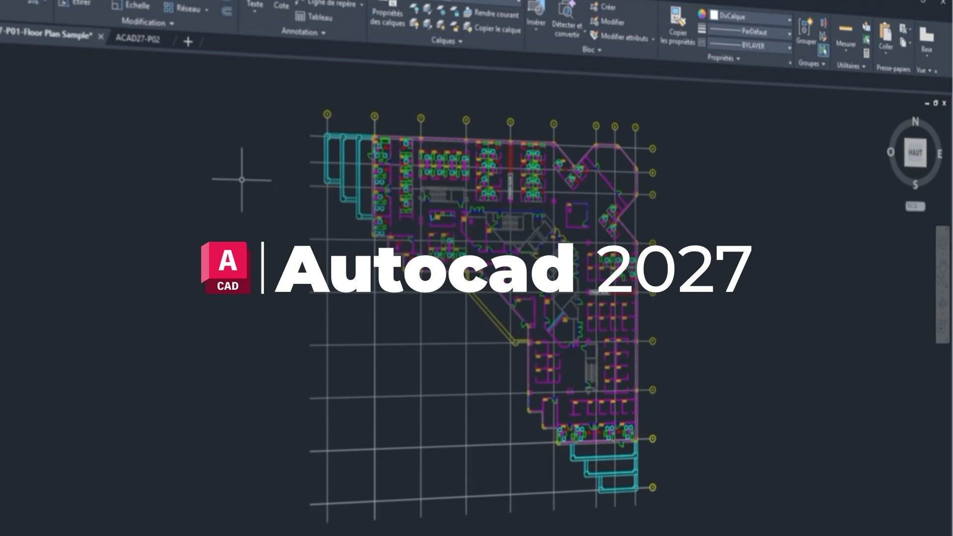 Vignette du parcours AutoCAD 2027 – De la prise en main à la maîtrise avancée