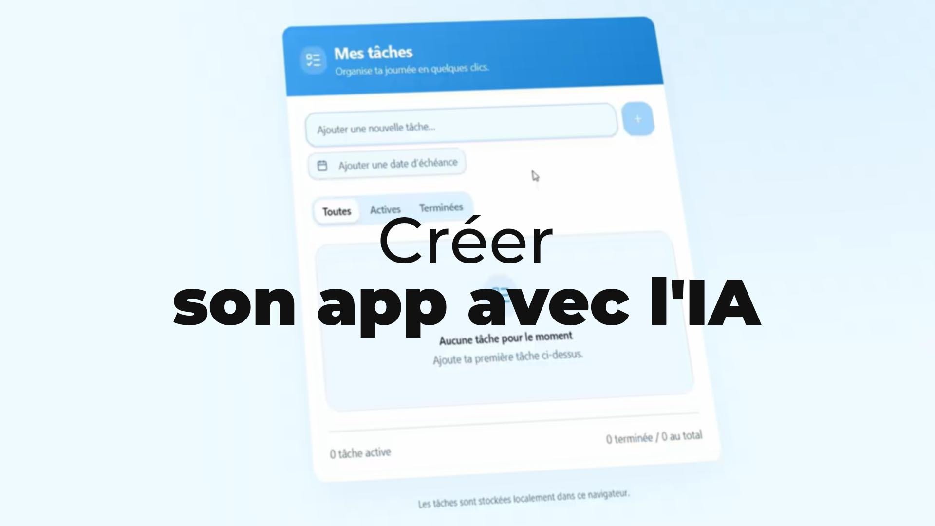 Vignette du parcours Créer ses premières applications avec l’IA sans coder