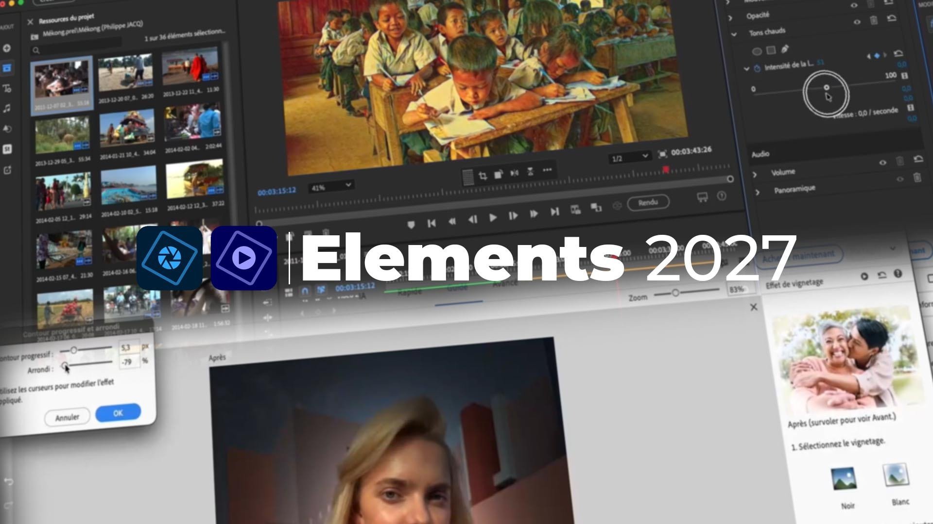 Vignette du parcours Elements 2027 - Retoucher ses photos et monter ses vidéos simplement