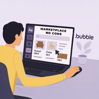 Bubble - Créer une marketplace sans coder de A à Z