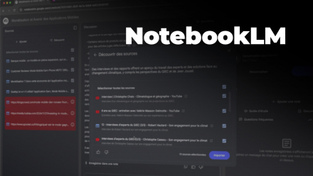 NotebookLM - Votre assistant intelligent pour organiser l’information (image de couverture)