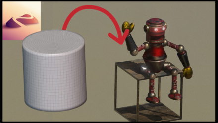 Apprendre Nomad Sculpt - Création d'un robot  (image de couverture)