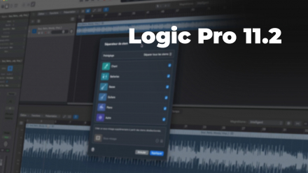Logic Pro 11.2 : nouveautés et outils créatifs