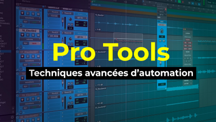 Protools - Techniques avancées d'automation (image de couverture)