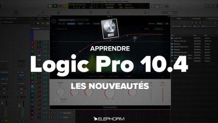 Apprendre Logic Pro X - Les nouveautés 10.4
