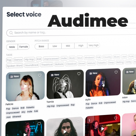 Maîtriser la voix augmentée par IA avec Audimee - (Image couverture carré)