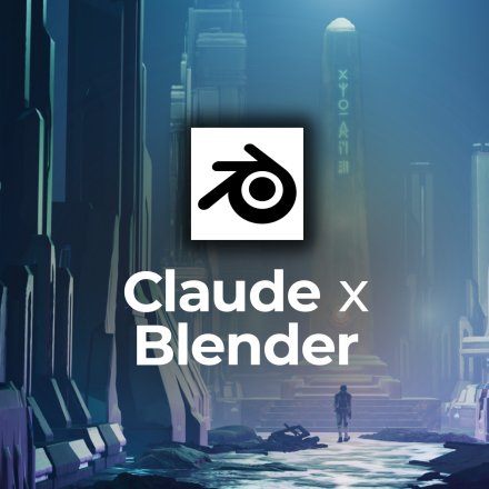 Maîtriser la création 3D avec l’IA et Blender (image de couverture format carré)