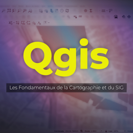 Qgis - Les Fondamentaux de la Cartographie et du SIG (image de couverture format carré)