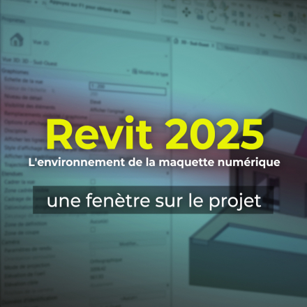 Revit 2025 - environnement de la maquette