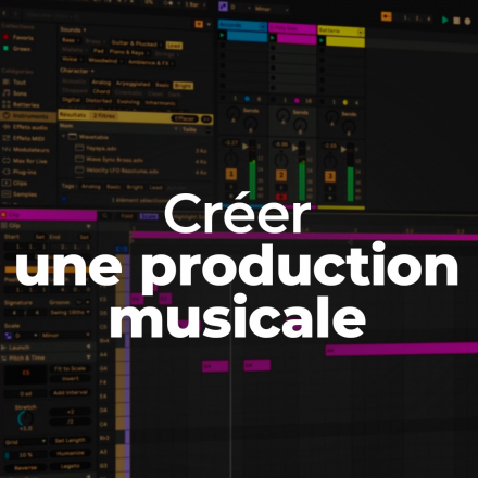 Formation créer une production musicale (image de couverture carré)