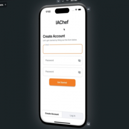 Créer une application IA de génération de recettes avec FlutterFlow  (image de couverture format carré)