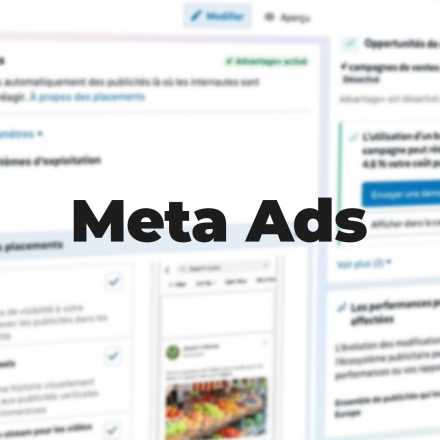 Meta Ads - Créer des publicités efficaces sur Facebook et Instagram (image de couverture format carré)
