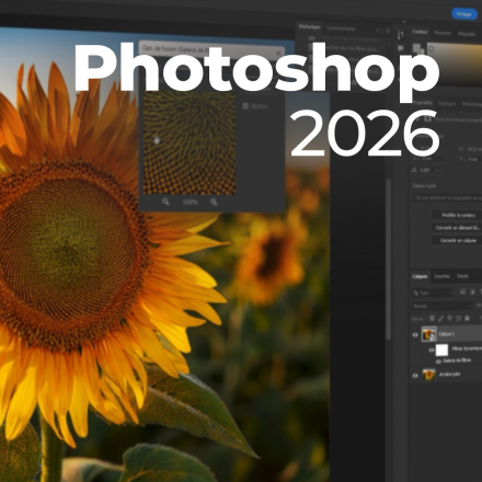 Formation Photoshop 2026 (image de couverture format carré)