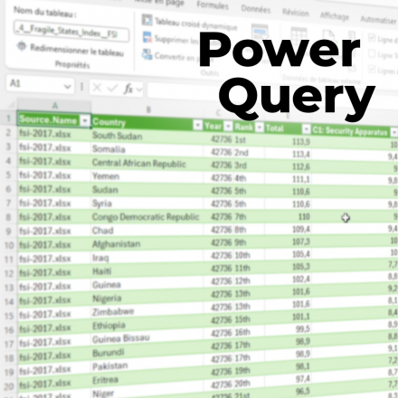 Maîtriser Power Query pour gagner du temps et fiabiliser vos tableaux Excel (image de couverture format carré)