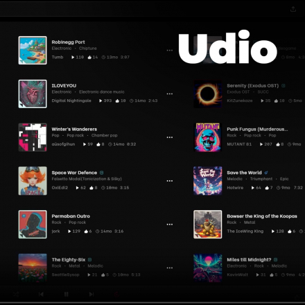 Créer facilement de la musique assistée par IA avec Udio (image couverture carré))