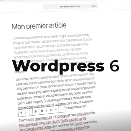 Créer un blog avec wordpress (image de couverture format carré)