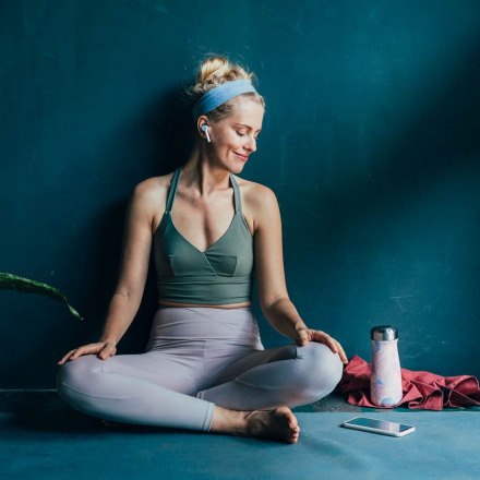 Le Yoga en télétravail (image de couverture format carré)