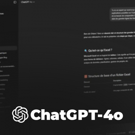 Apprendre ChatGPT-4o (image de couverture format carré)