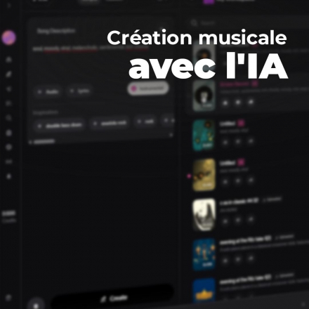 Maîtriser la création musicale avec l'IA (image de couverture carré)
