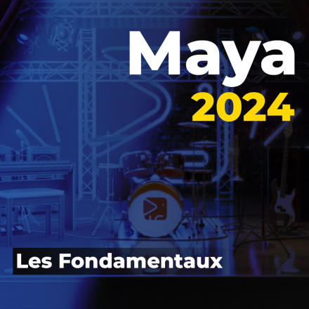 Maya 2024 - Les Fondamentaux (image de couverture format carré)