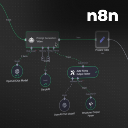 Automatiser la création et la diffusion de vidéos Shorts grâce à n8n et l’IA (image de couverture format carré)