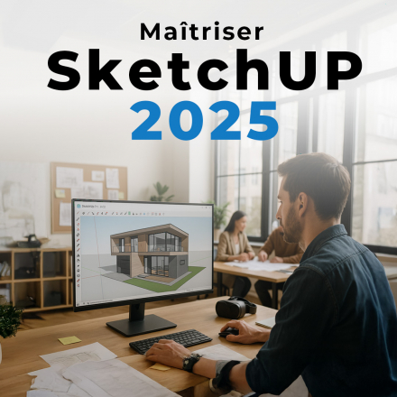 Apprendre SketchUp Pro 2025 : La formation complète