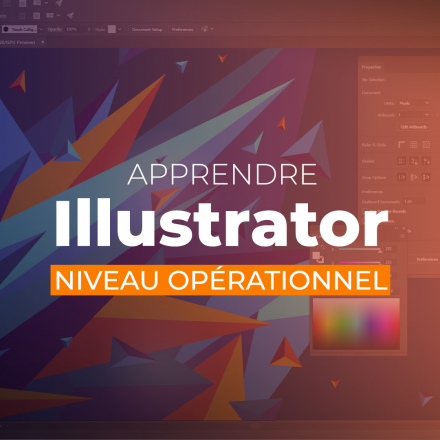 Apprendre Illustrator : Niveau Opérationnel