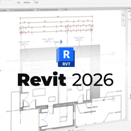 Formation Revit 2026 (image de couverture format carré)