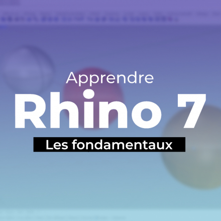Apprendre les bases de Rhino 7 