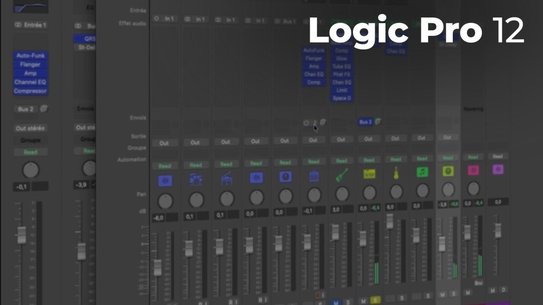 Apprendre Logic Pro 12 en 1h : formation express débutant | Elephorm