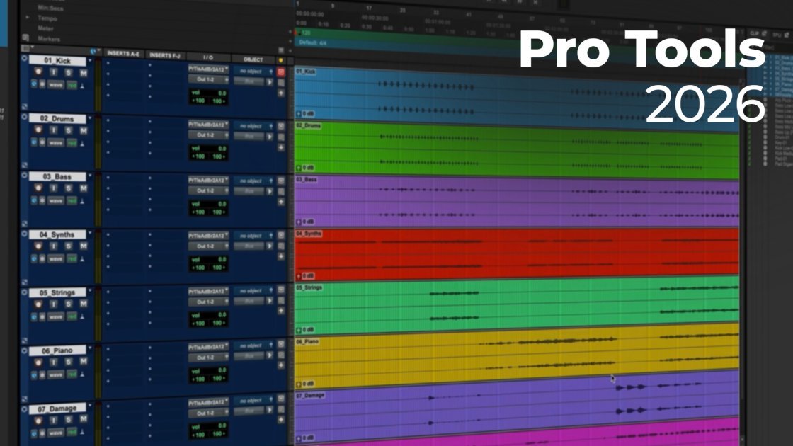 Pro Tools 2026 : Formation prise en main rapide audio | Elephorm