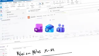 Collaborer avec Microsoft 2026 – Maîtriser Outlook, OneNote et Teams