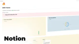Notion - Créez un dashboard efficace pour suivre vos objectifs OKR