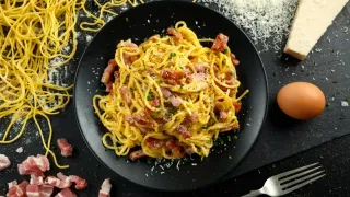 La carbonara traditionnelle