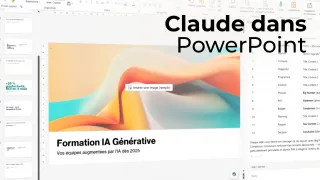 Maîtriser l'IA Claude dans PowerPoint