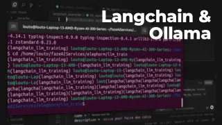 Comprendre et déployer une IA locale avec Langchain et Ollama