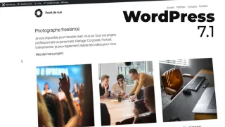 Maîtriser WordPress 7- Créer son portfolio en ligne de A à Z
