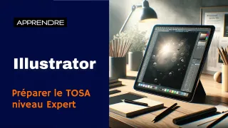 Apprendre Illustrator - Préparer le TOSA niveau Expert